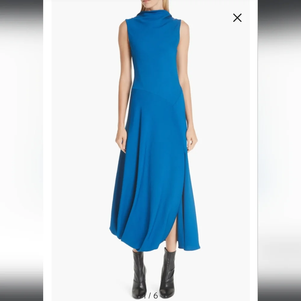 3.1 Philip Lim turtleneck Split-Hem Sleeveless Maxi Dress - Picture 2 of 9